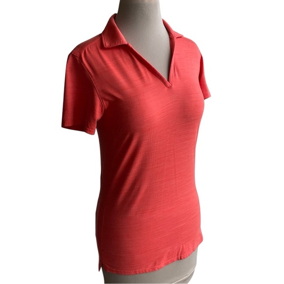 Puma Women's Cloudspun Coast Golf Polo Shirt Coral, size: XS - Picture 1 of 9